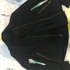 BCBG Moto Jacket with longer back